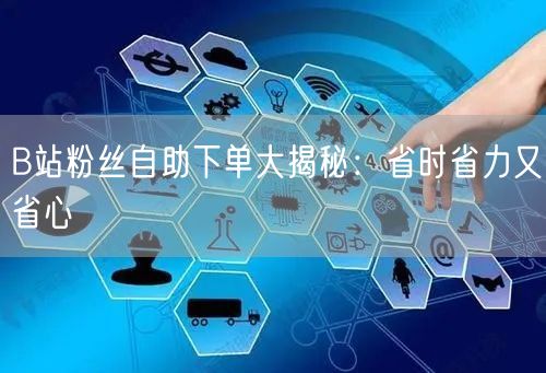 B站粉丝自助下单大揭秘：省时省力又省心