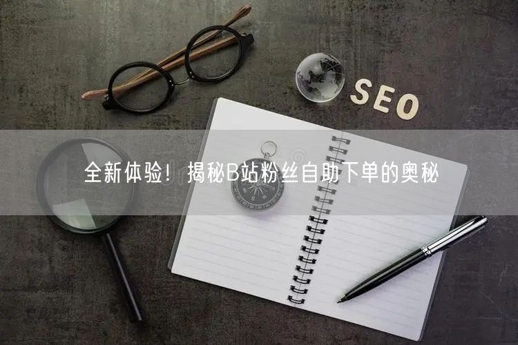 全新体验！揭秘B站粉丝自助下单的奥秘