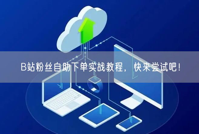 B站粉丝自助下单实战教程，快来尝试吧！