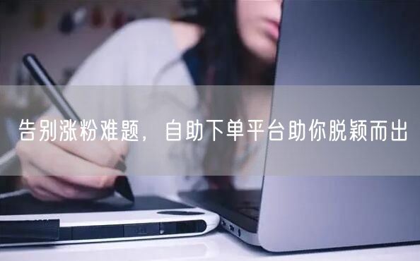 告别涨粉难题，自助下单平台助你脱颖而出